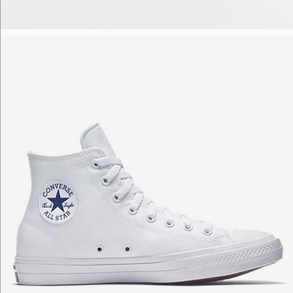 Coverse high top with lunarlon.